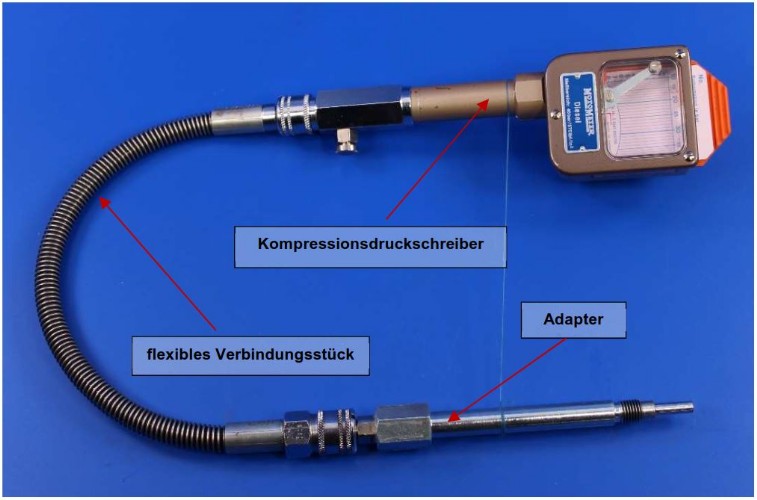 Komressionsdruckschreiber -Motorschaden-Motorensachverständiger-Motorengutachter