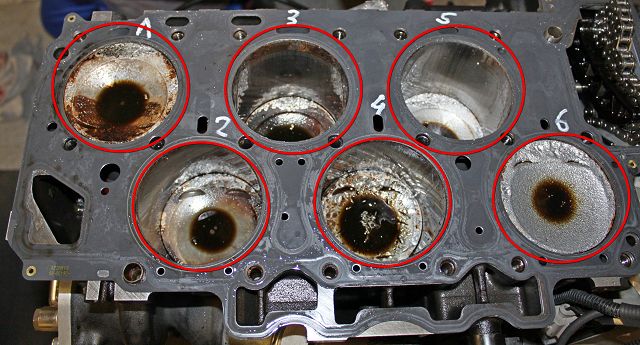 Motorschaden an einem Blockheizkraftwerk nach einem Ventilbruch der Motorsteuerung