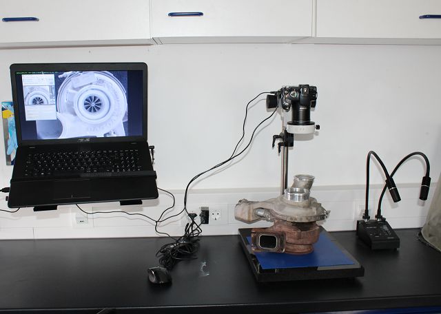 makroskopische Befundung Turbolader